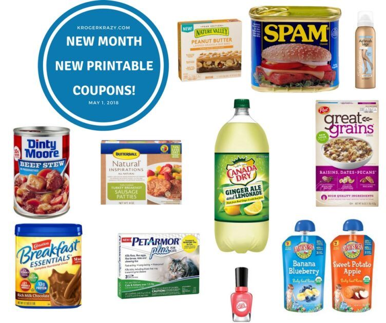 NEW Month!!! NEW Printable Coupons!! Nature Valley, Butterball, Sally ...