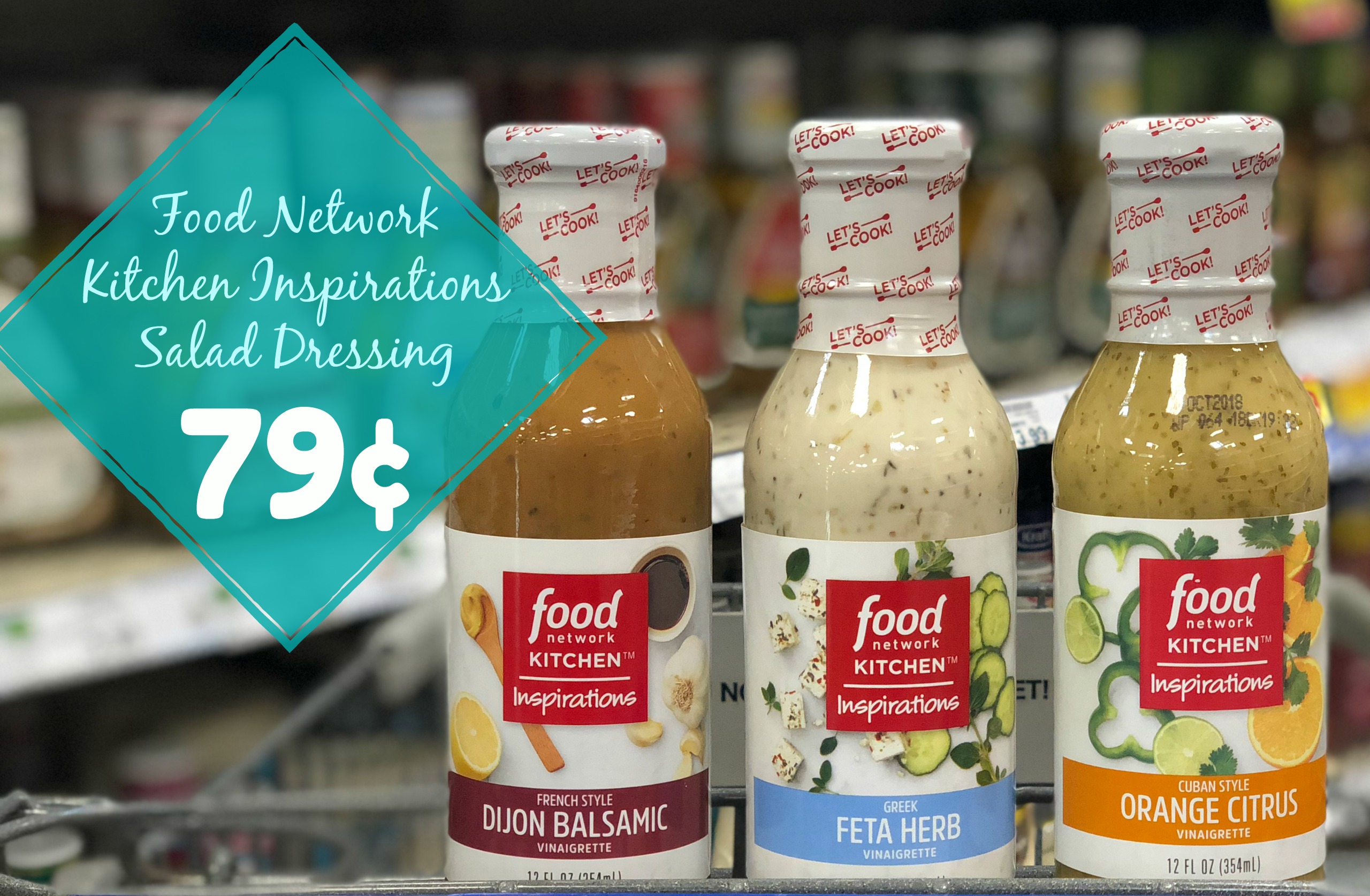 Grab Food Network Kitchen Inspirations Salad Dressing For ONLY $0.79 at ...