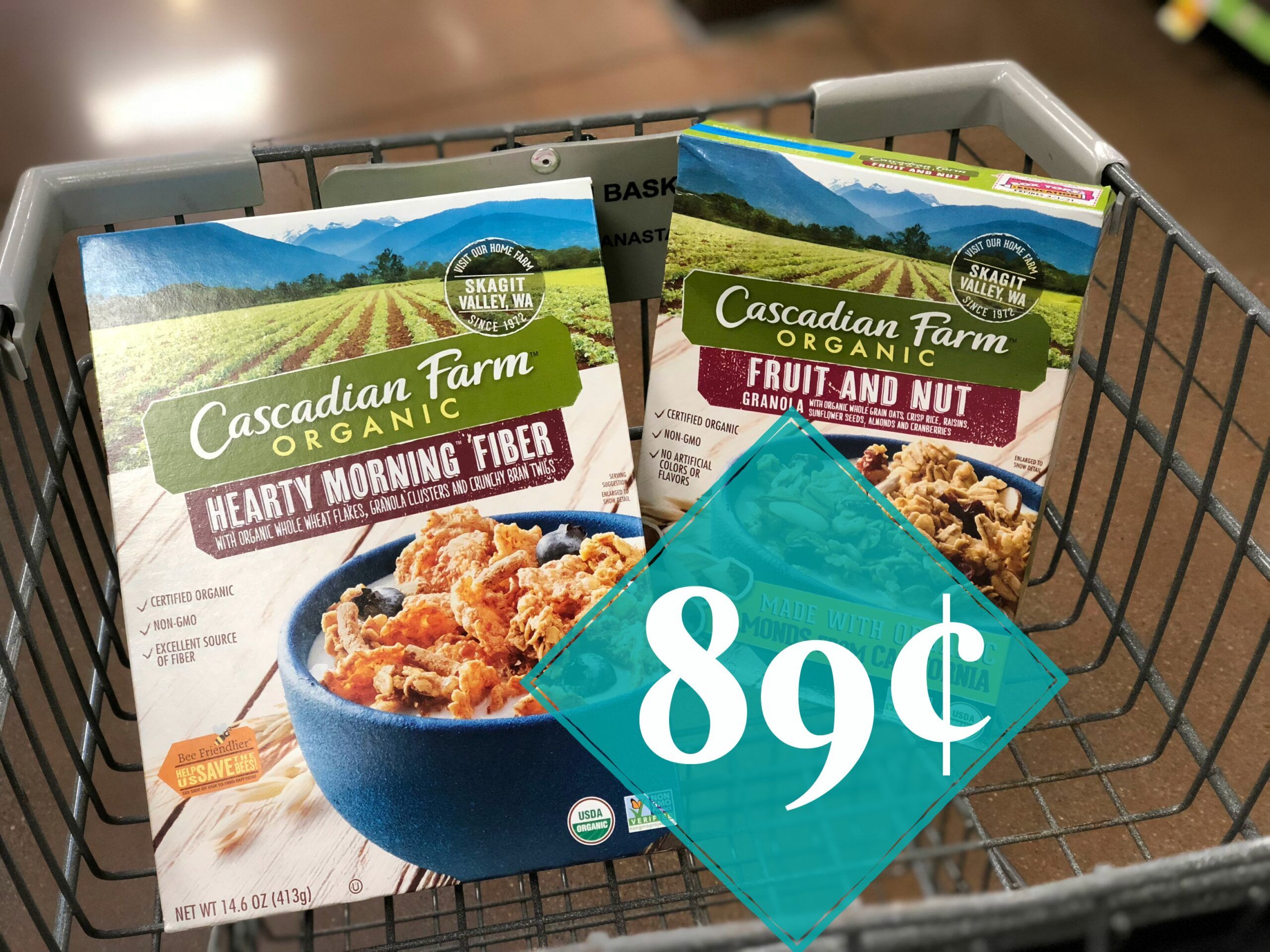 Cascadian Farm Cereal JUST $0.89 with NEW Coupon &amp; Kroger Mega Event ...