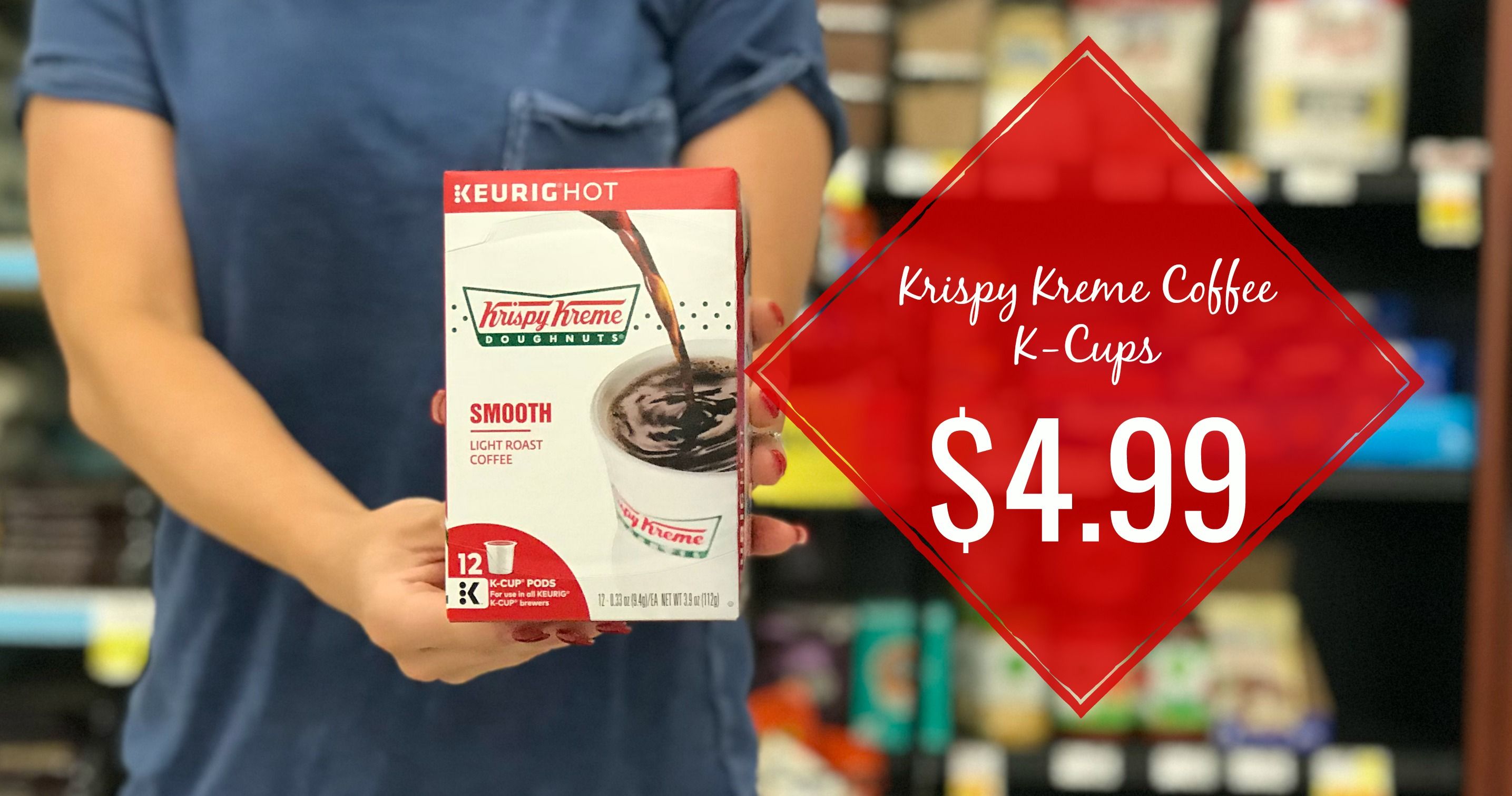 Krispy Kreme Coffee KCups JUST 4.99 During Kroger Mega Event