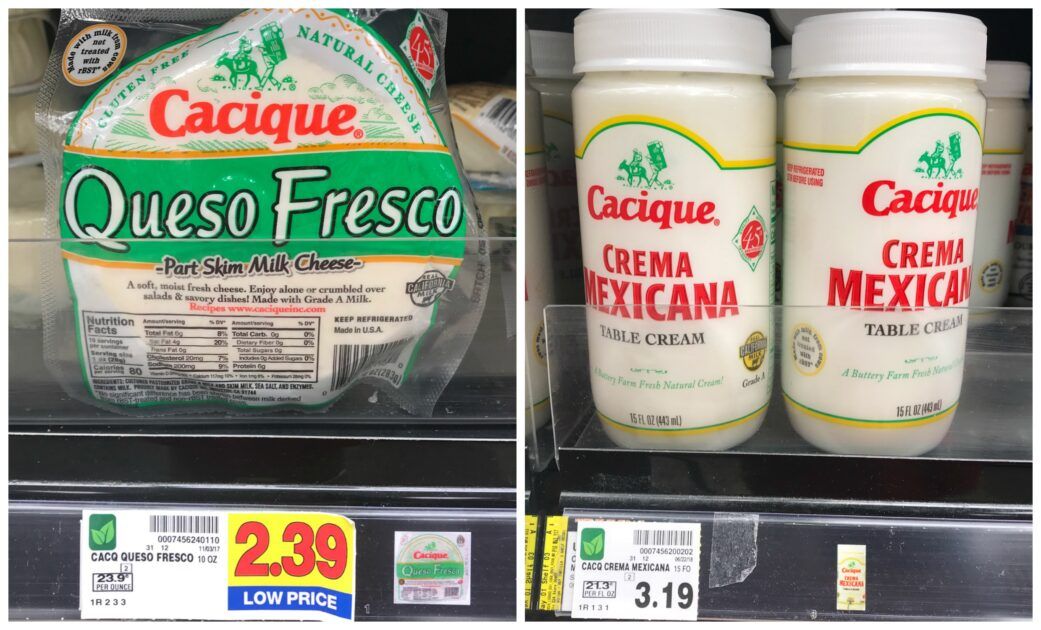 RARE Cacique Cheese Coupon + Kroger Deal Scenarios! - Kroger Krazy