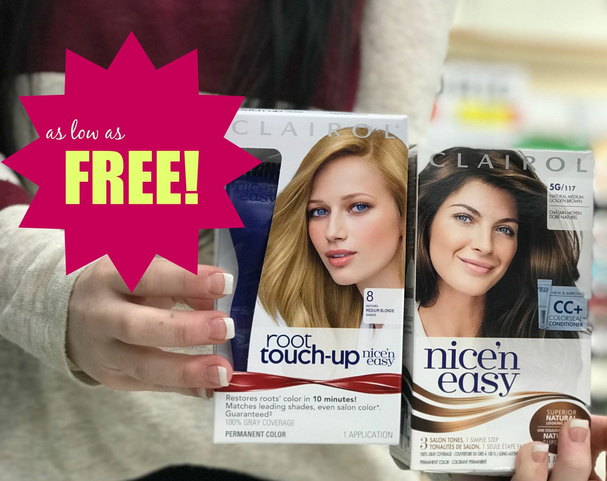 Clairol Hair Color Root Touch Up as low as FREE at Kroger! Kroger Krazy