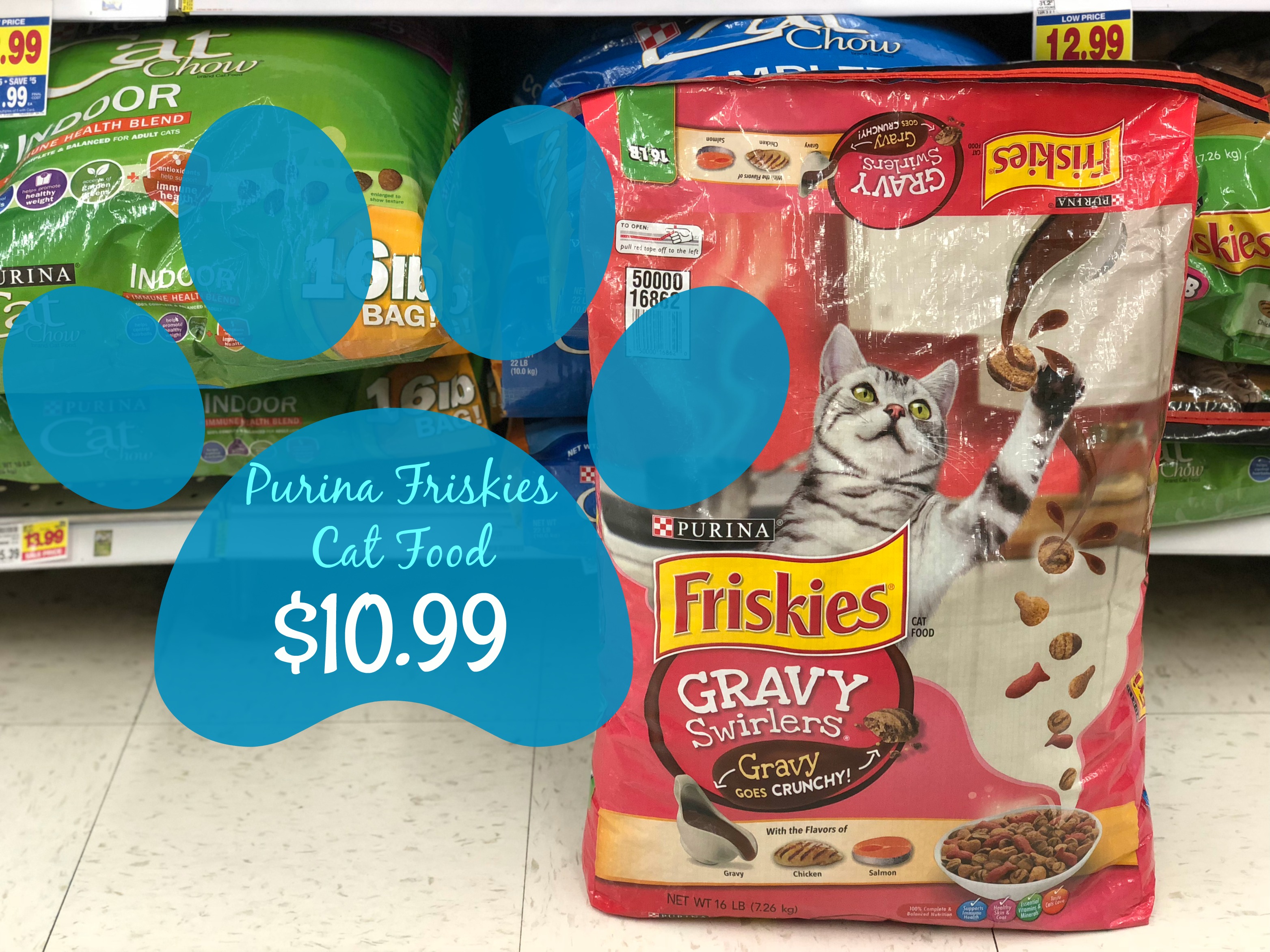 Friskies Dry Cat Food (BIG BAGS) ONLY 10.99 at Kroger!! Kroger Krazy
