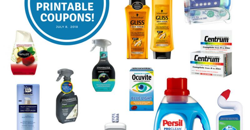 New Printable Coupons!!! Schick, Colgate, Clairol, Pledge, Scrubbing ...