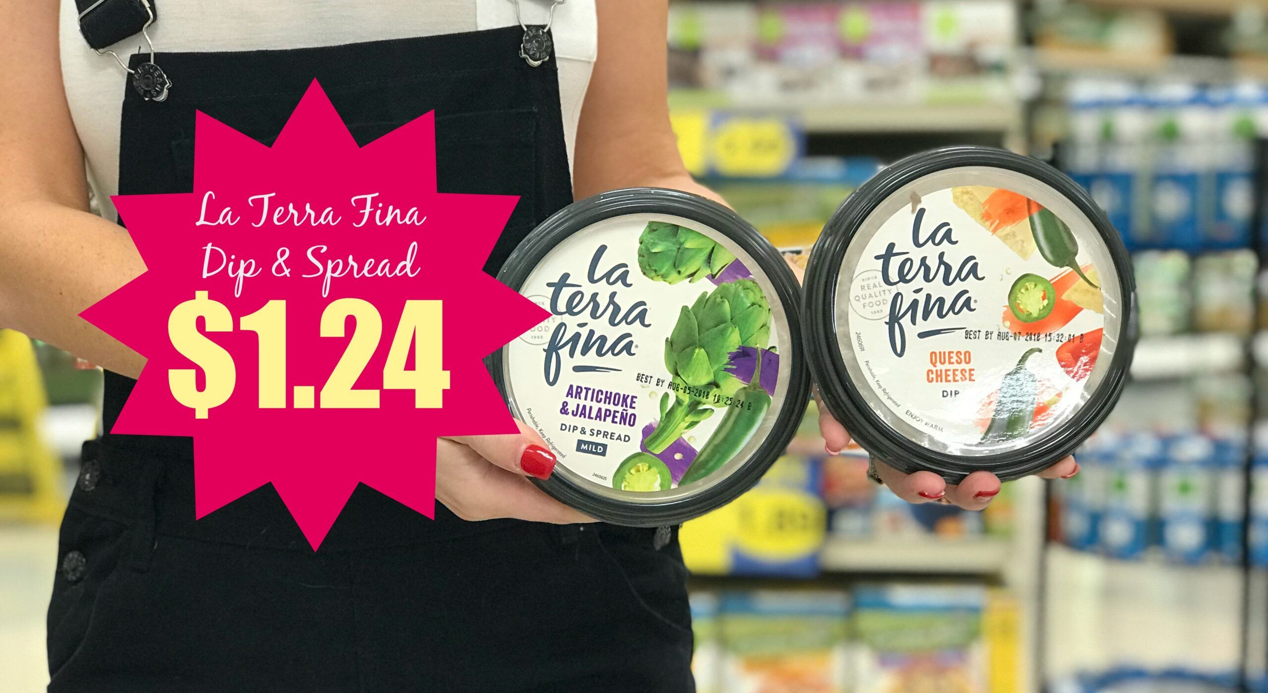 La Terra Fina Dips &amp; Spreads ONLY $1.24 with Kroger Mega Event (Reg $4. ...