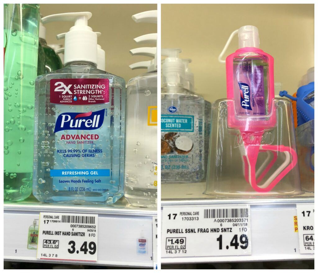 Get Purell Hand Sanitizer For as low as $0.99 each at Kroger!! OR Print ...