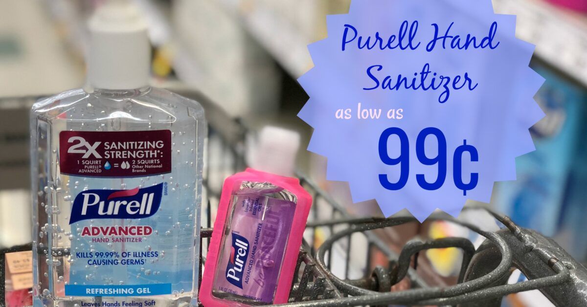 Get Purell Hand Sanitizer For as low as $0.99 each at Kroger!! OR Print ...