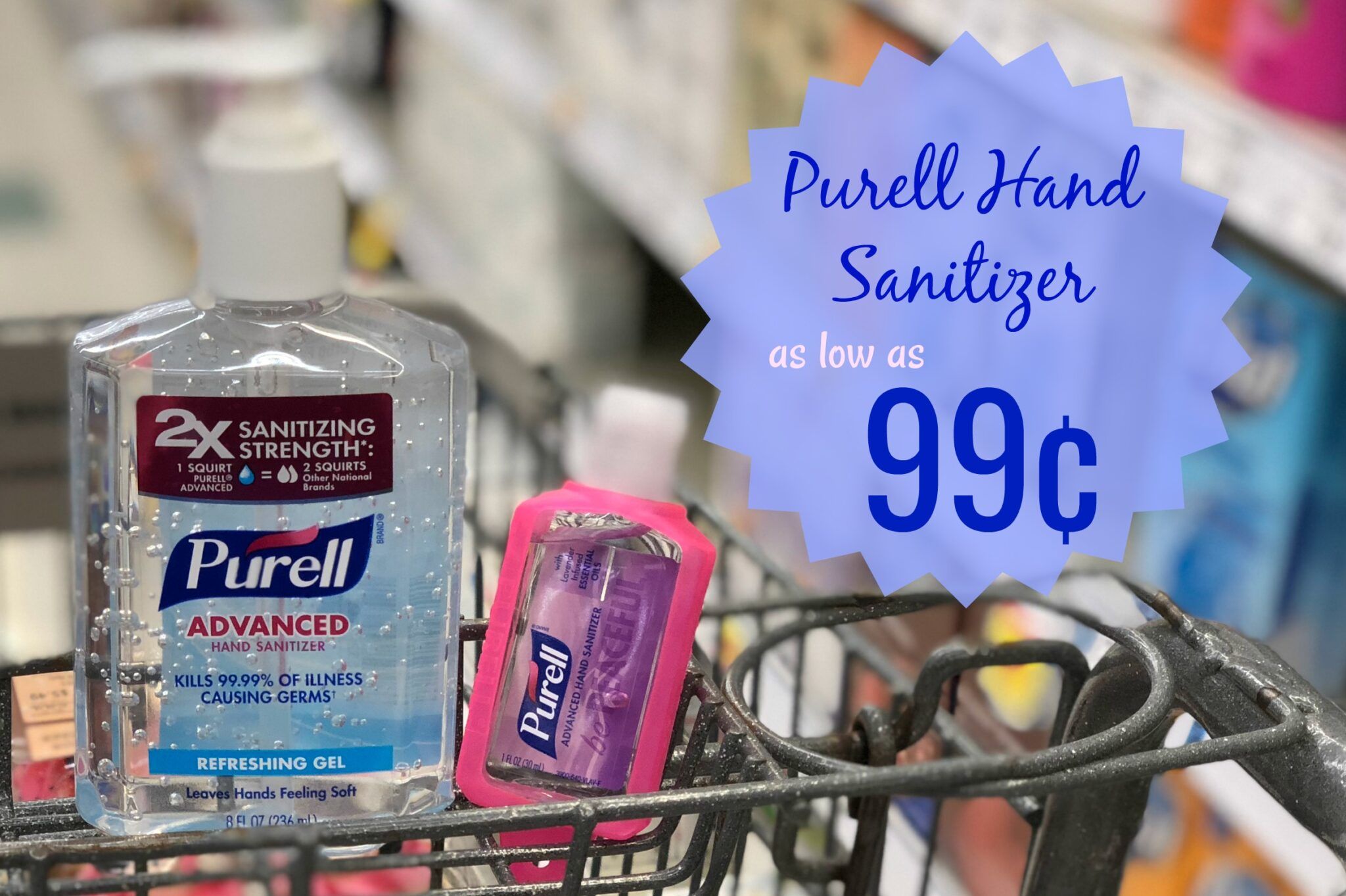 Get Purell Hand Sanitizer For as low as $0.99 each at Kroger!! OR Print ...