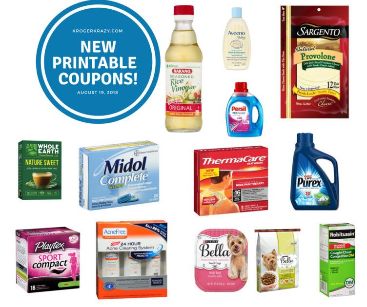 New Printable Coupons!! Sargento, Persil, Aveeno, Kellogg's, Cooked ...