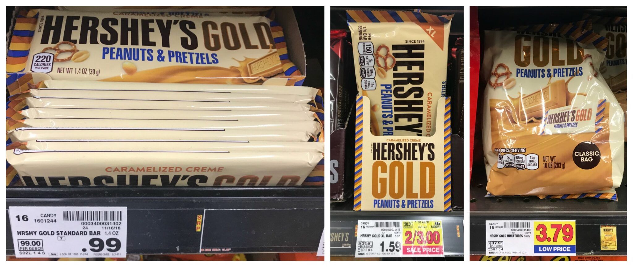 Hershey's Gold Bars as low as $0.34 with NEW Coupon!! - Kroger Krazy