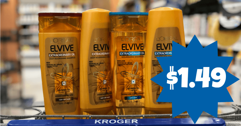 NEW L'Oreal Coupons | Elvive Shampoo &amp; Conditioner ONLY $1.49 with ...