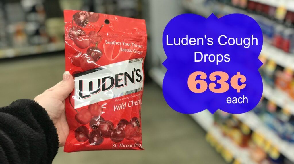 Luden's Cough Drops JUST $0.63 each at Kroger!!! - Kroger Krazy