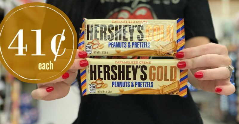Hershey's Gold Candy Bars JUST $0.41 each at Kroger!!! - Kroger Krazy