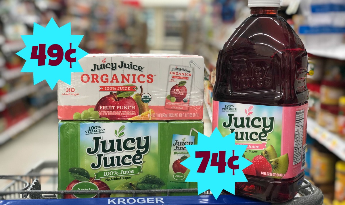 Juicy Juice Beverages ONLY $0.49 with Kroger Mega Event! - Kroger 