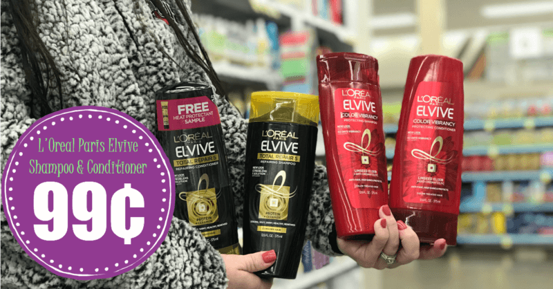 NEW L'Oreal Coupons | Elvive Shampoo &amp; Conditioner as low as $0.99 with ...