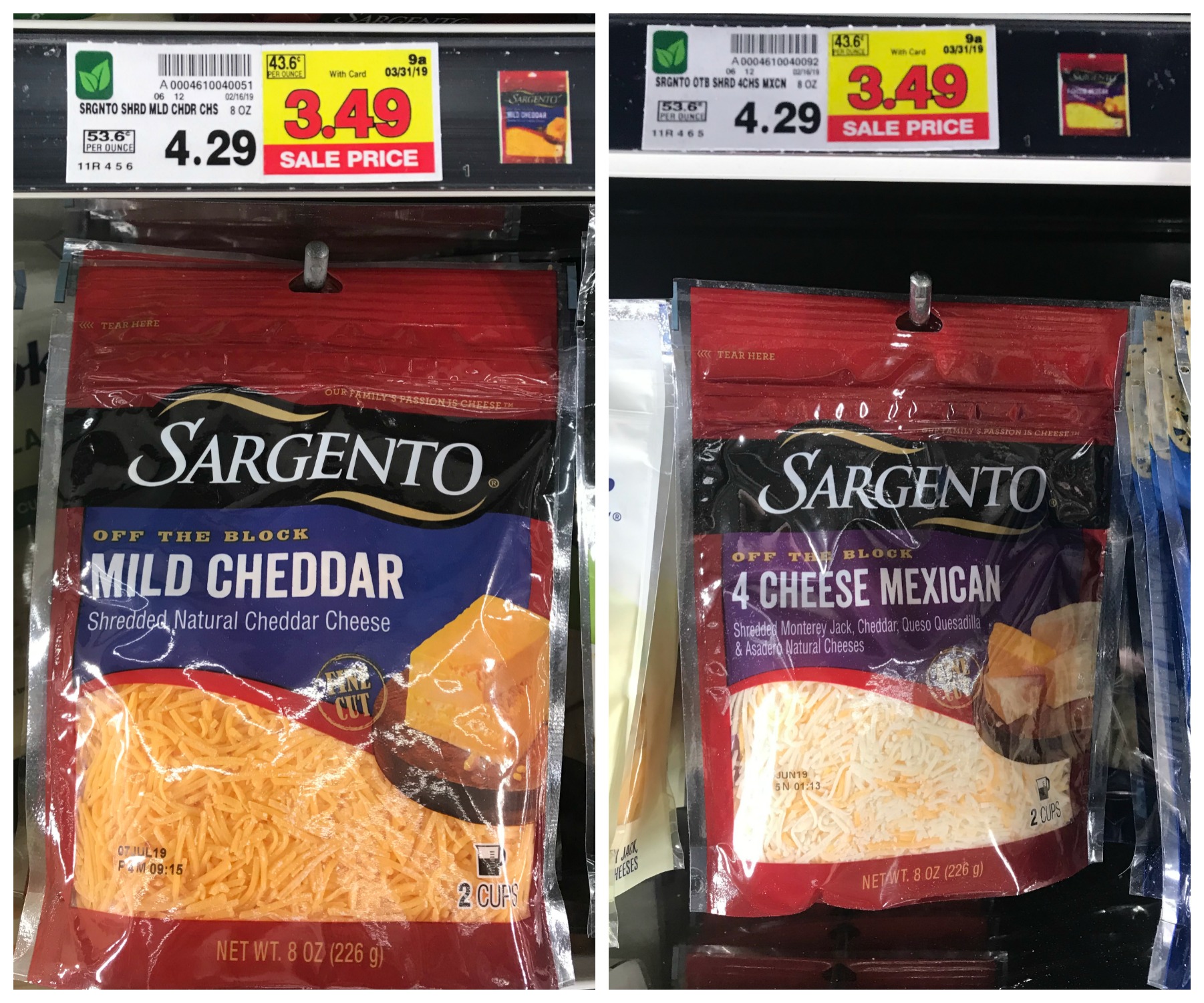 NEW Sargento Coupon | Shredded Natural Cheese JUST $2.99 each at Kroger ...