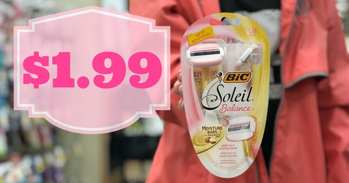 BiC Soleil Balance Disposable Razor JUST $1.99 at Kroger!!! (Reg Price ...