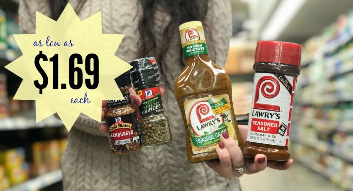 New Lawry's and McCormick Coupon = GREAT Kroger Deals!! - Kroger Krazy