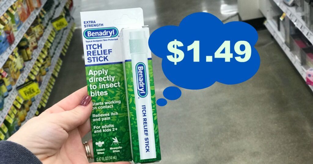 Benadryl Coupons | Itch Relief Products as low as $1.49 at Kroger ...