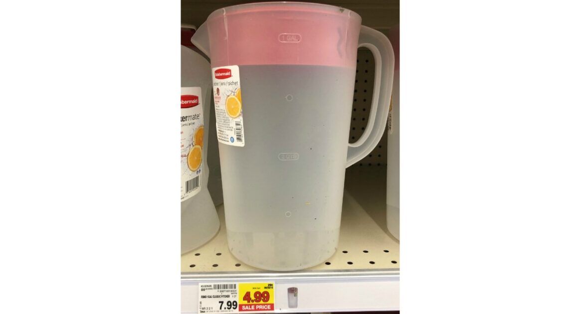 Rubbermaid Raspberry Color Pitcher Grab a Rubbermaid Pitcher For JUST $2.99 at Kroger! (Reg Price $7.99 ...