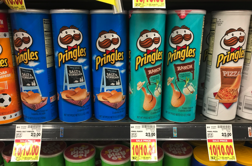 Pringles Wavy ONLY $0.65 at Kroger! - Kroger Krazy