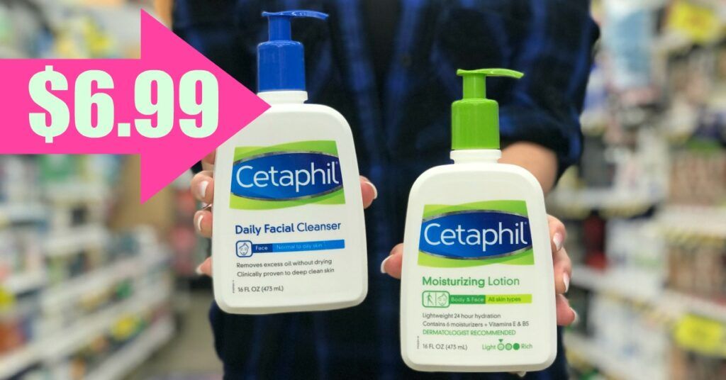 NEW Cetaphil Coupon | Lotions and Cleansers ONLY $6.99 at Kroger ...
