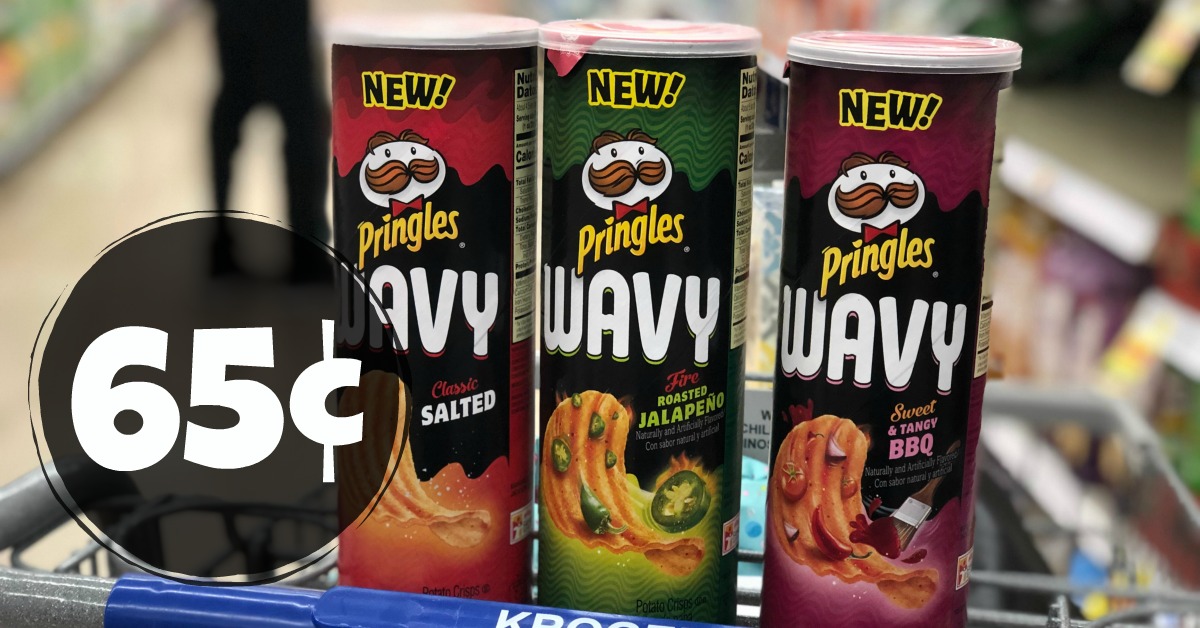 Pringles Wavy ONLY $0.65 at Kroger! - Kroger Krazy
