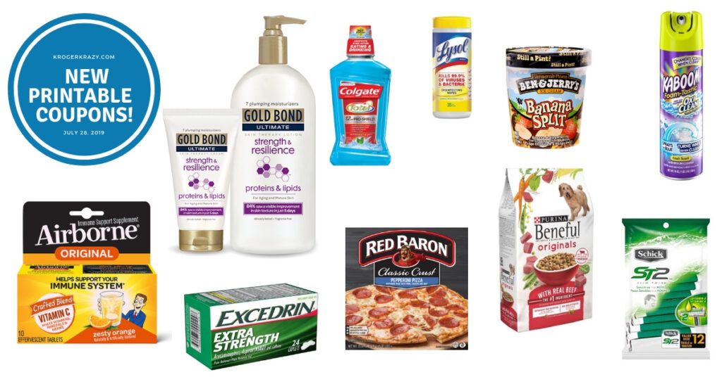 New Printable Coupons! Gold Bond, Red Baron, Beneful, Schick, Keebler ...