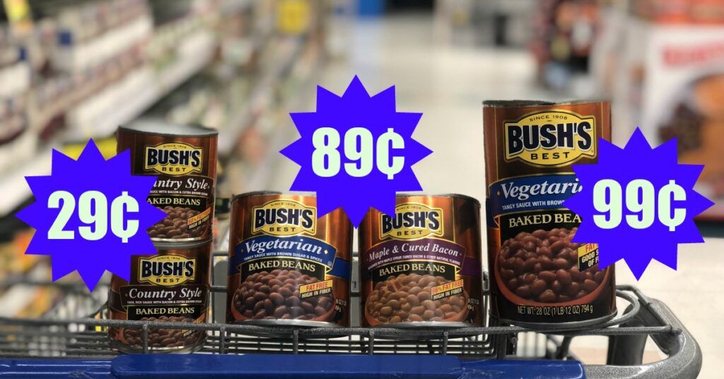 *RARE Coupon* Bush's Best Baked Beans as low as 29¢ at Kroger! - Kroger ...