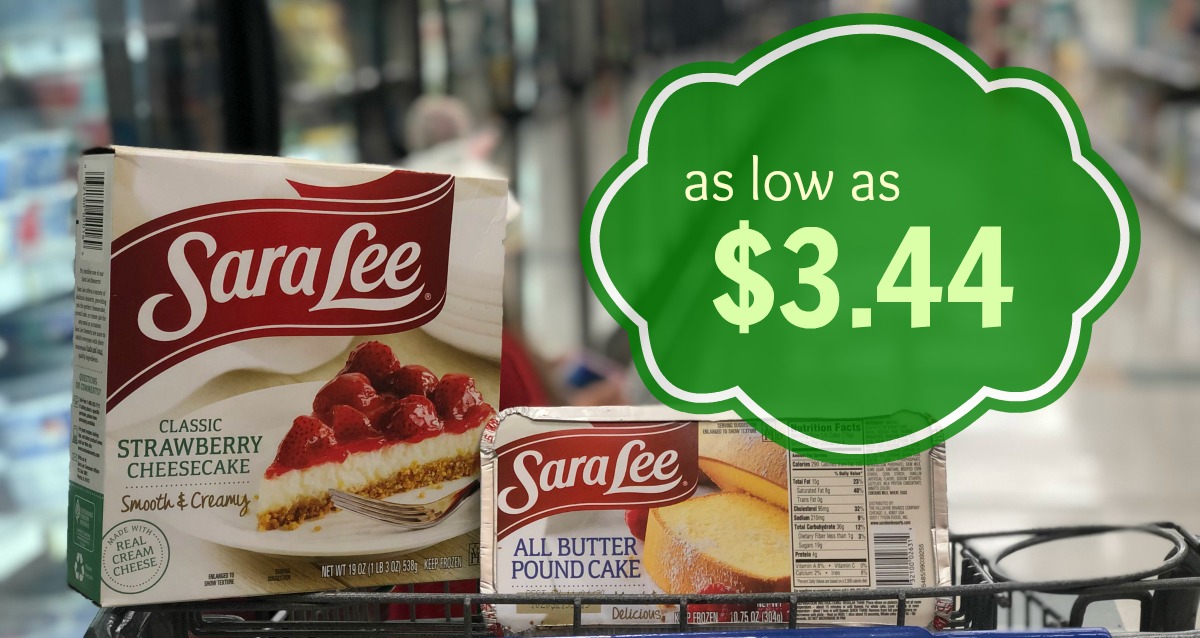 Sara Lee Frozen items are as low as $ at Kroger!! - Kroger Krazy