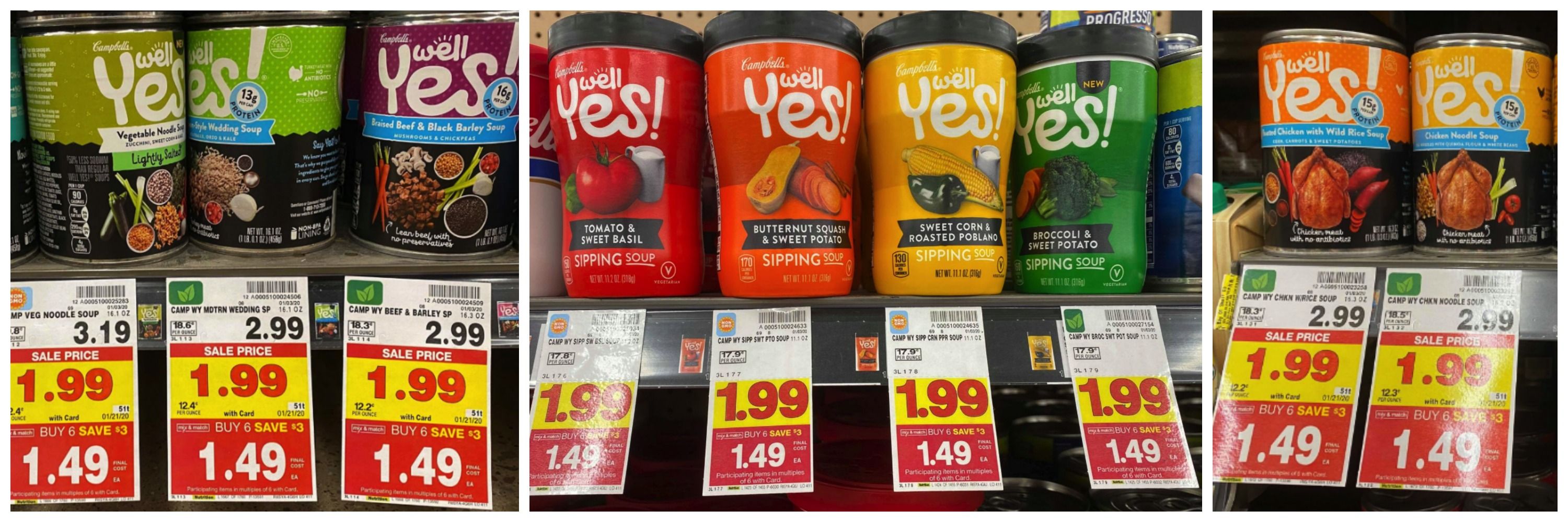Campbell's Well Yes Kroger Krazy