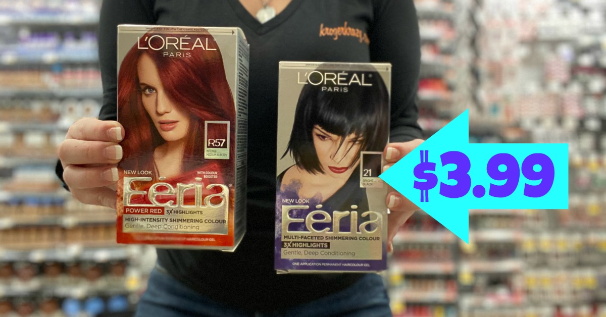 L'Oreal Feria Hair Color ONLY $ at Kroger (Reg $)!! - Kroger Krazy
