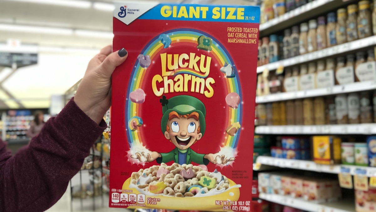 General Mills Lucky Charms Cereal, 60 ct / 1.7 oz - Kroger