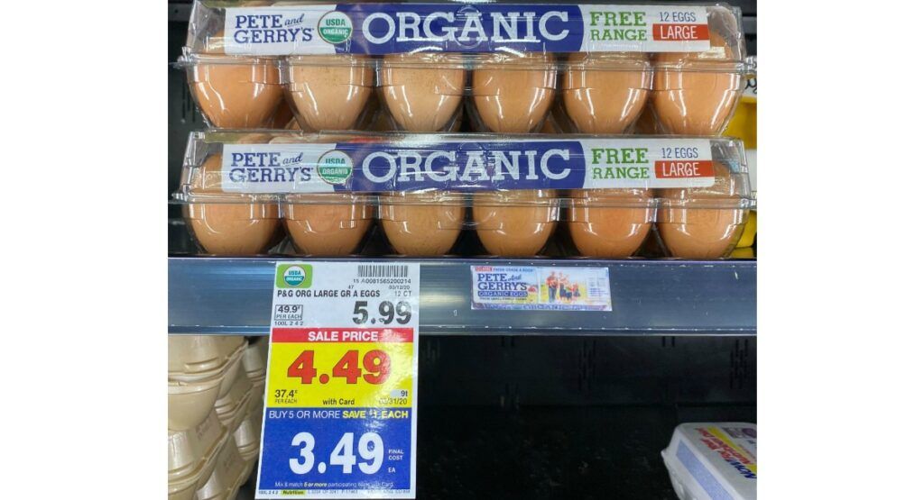 Pete and Gerry's Organic Eggs are as low as $0.74 at Kroger! - Kroger Krazy