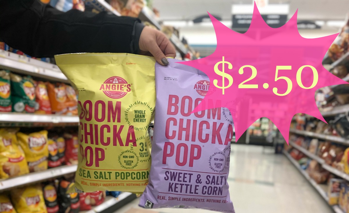 Angie's Boom Chicka Pop Popcorn is JUST $2.50 at Kroger! - Kroger Krazy