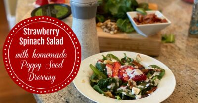 poppy seed strawberry spinach salad kroger krazy