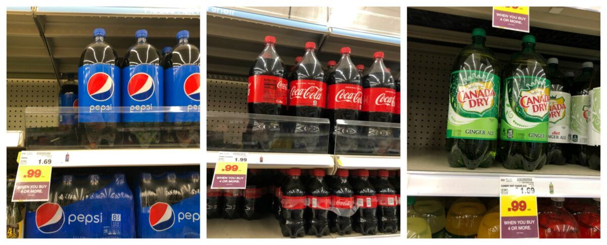 Coca-Cola, Pepsi & Canada Dry ONLY $0.99 each at Kroger!! - Kroger Krazy