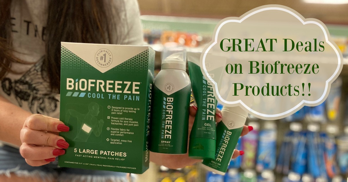 Get Some Great Deals On Biofreeze Products At Kroger Kroger Krazy