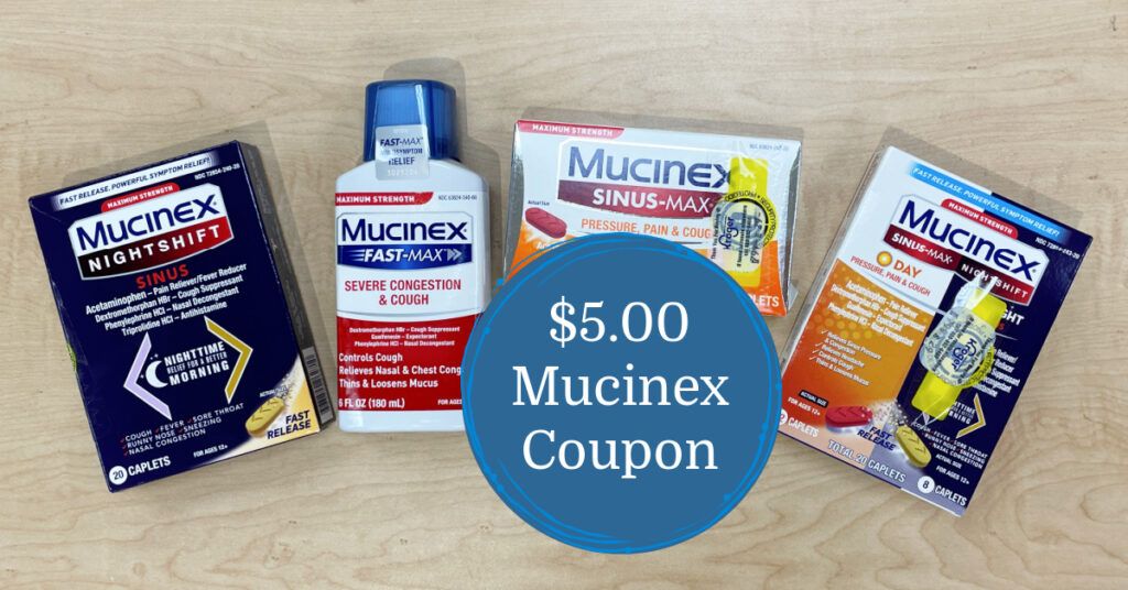 $5.00 Mucinex Coupon! - Kroger Krazy
