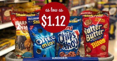 Nabisco Snak-Saks Kroger Krazy