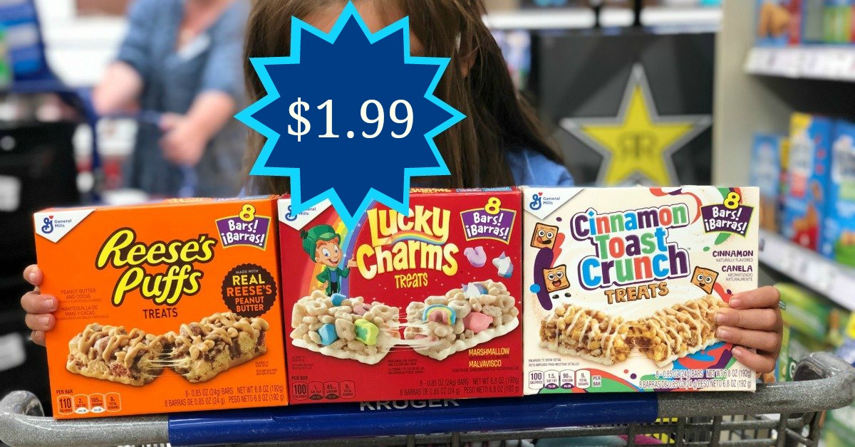 General Mills Cereal Bars are JUST $1.99 at Kroger! | Kroger Krazy