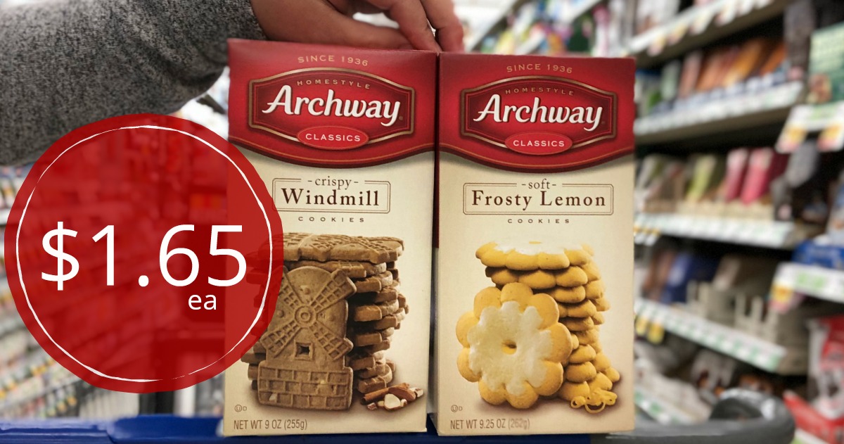 Archway Cookies Are As Low As 1 65 Each At Kroger Kroger Krazy