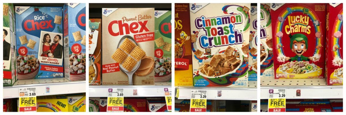 NEW General Mills Coupons | Cereals as low as $1.10 at Kroger ...