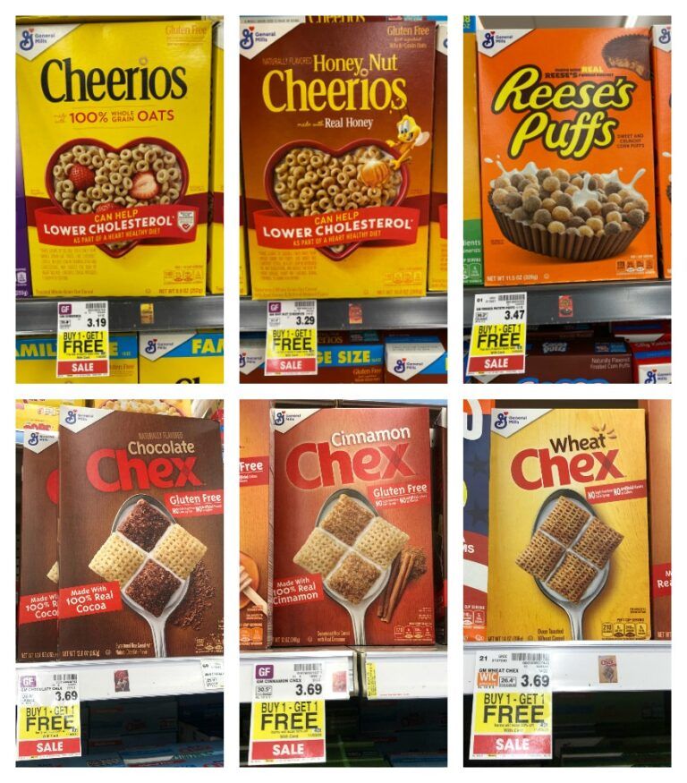 NEW General Mills Coupons | Cereals as low as $1.10 at Kroger ...