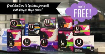u by kotex kroger krazy
