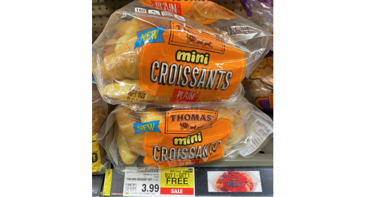 thomas mini croissants