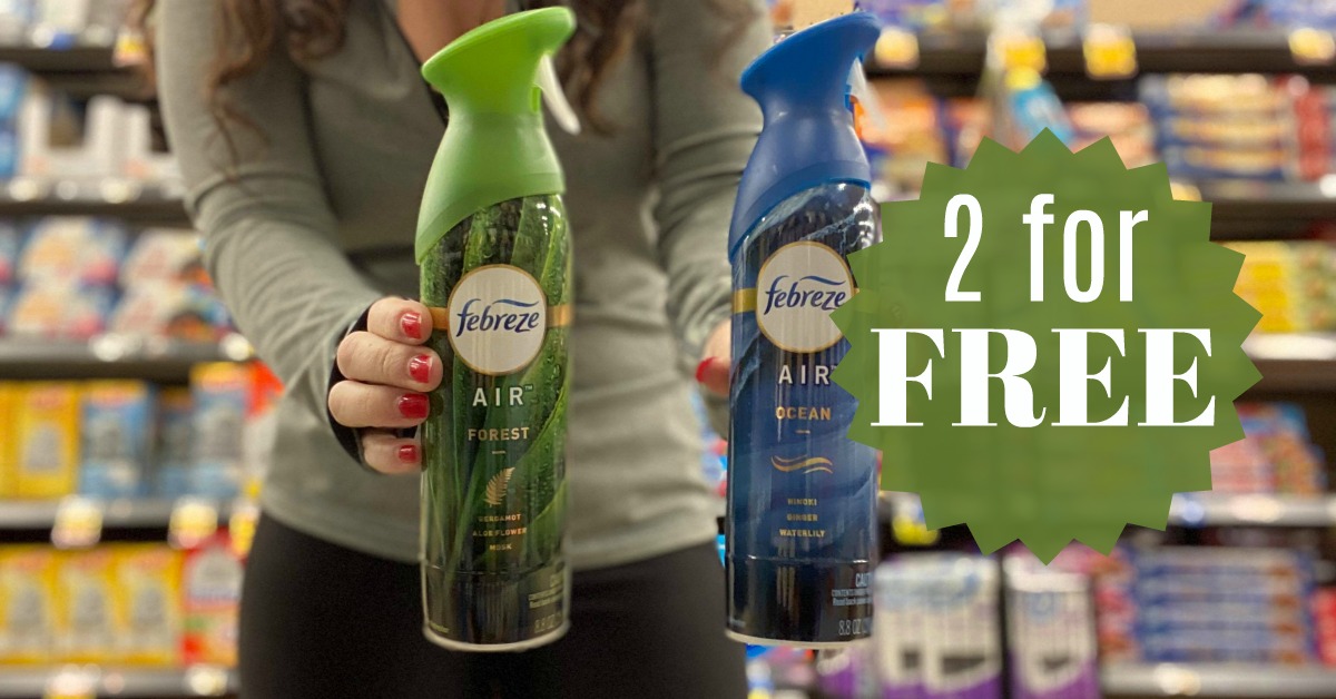 FREE Febreze Air Ocean and/or Forest Spray with Kroger Mega Event