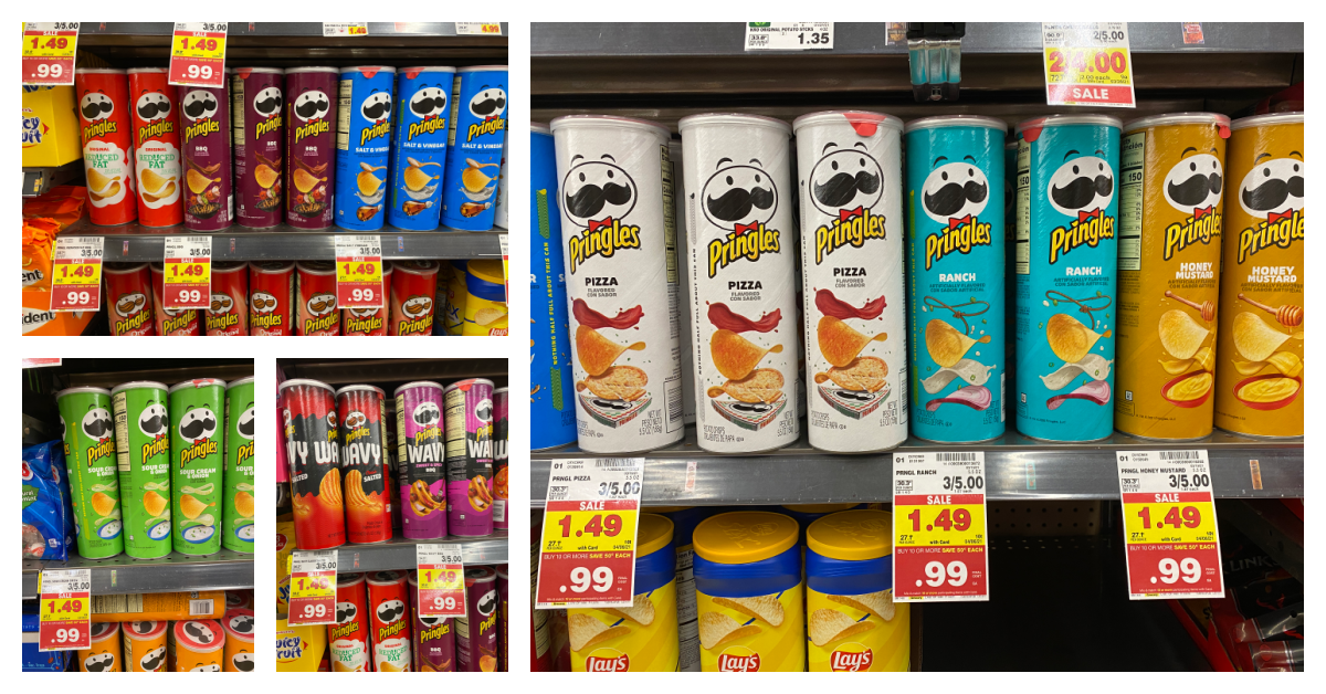 Pringles are JUST $0.99 During Kroger Mega Event!! | Kroger Krazy