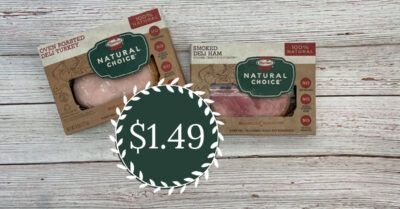 Hormel Naturals Lunchmeat Kroger Krazy
