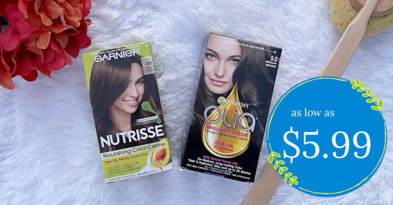 Garnier Nutrisse and Olia Hair Colors are NOW as low as $ at Kroger! -  Kroger Krazy